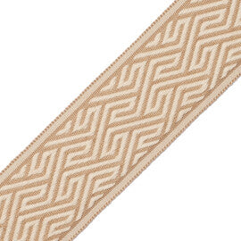 Labyrinth Border Trim by Samuel & Sons in Twine