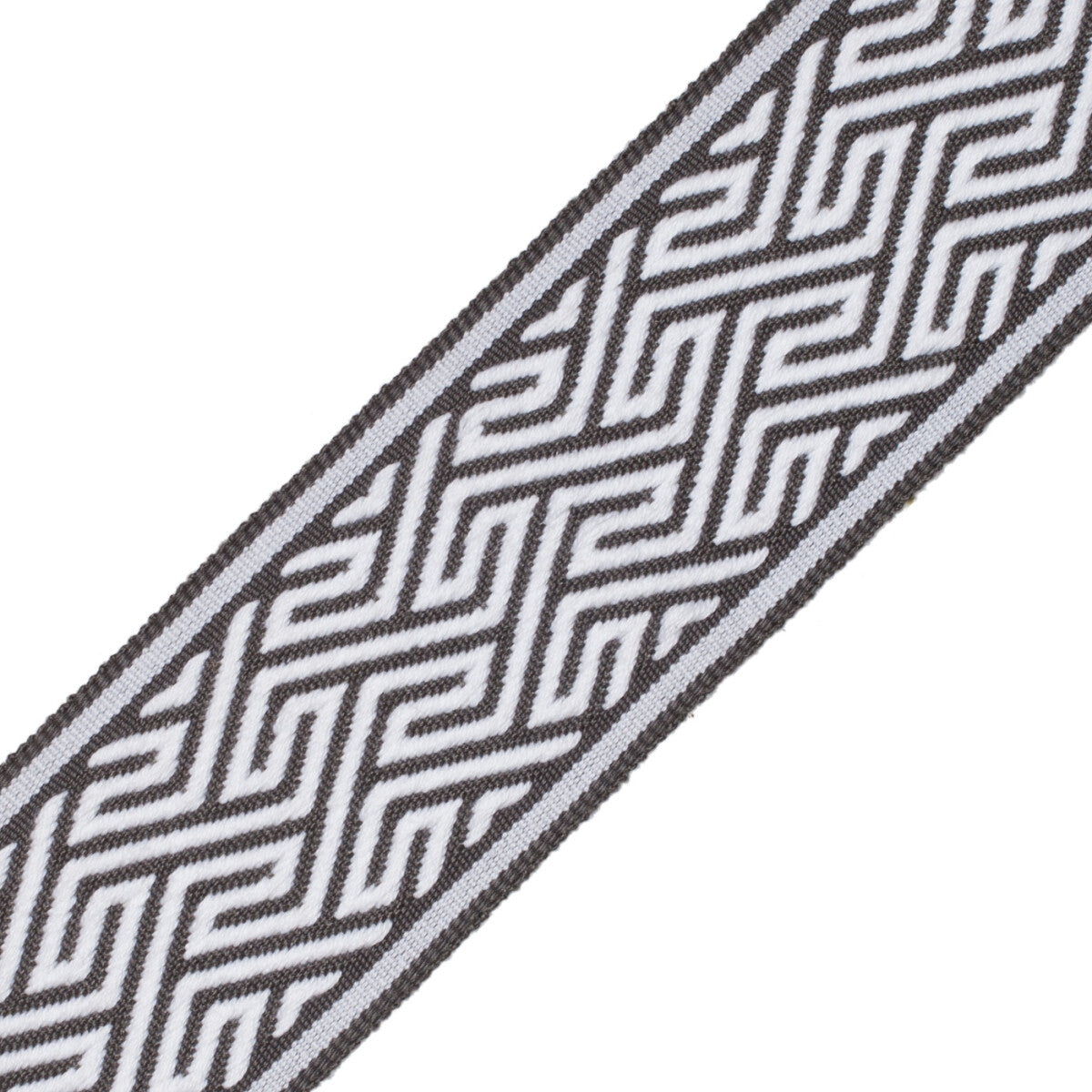 Labyrinth Border Trim by Samuel & Sons in Graphite