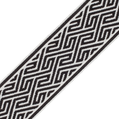 Labyrinth Border Trim by Samuel & Sons in Onyx