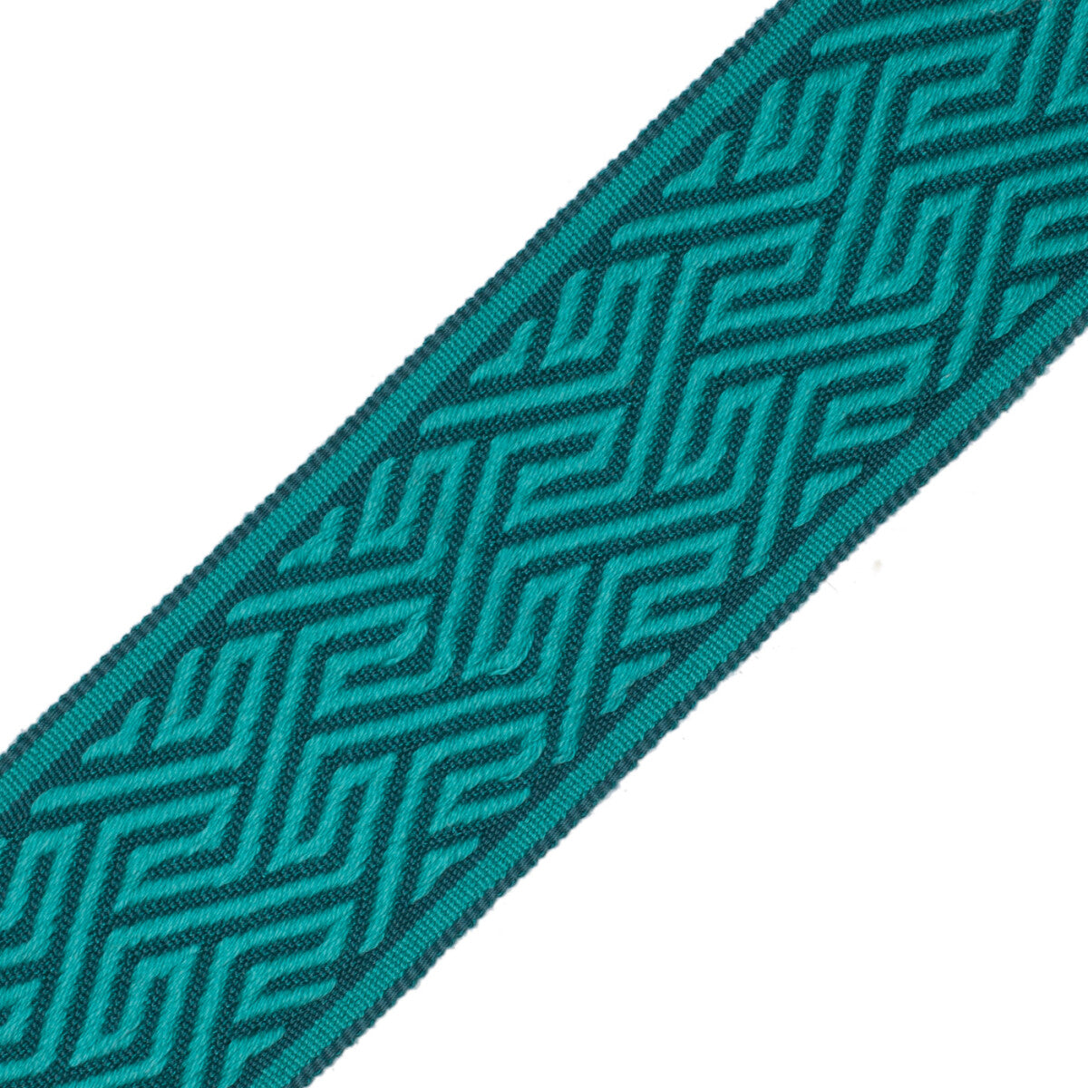 Labyrinth Border Trim by Samuel & Sons in Azure