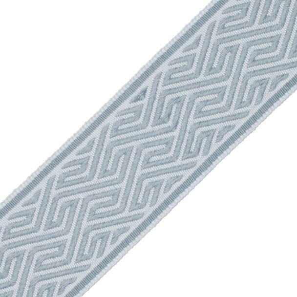 Labyrinth Border Trim by Samuel & Sons in Sea Glass