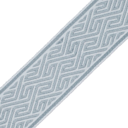 Labyrinth Border Trim by Samuel & Sons in Sea Glass