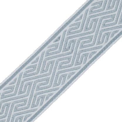 Labyrinth Border Trim by Samuel & Sons in Sea Glass