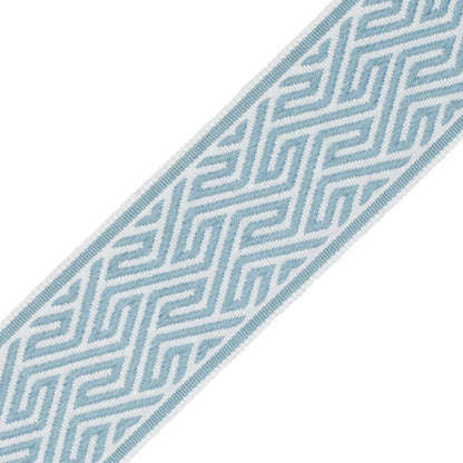 Labyrinth Border Trim by Samuel & Sons in Wedgewood