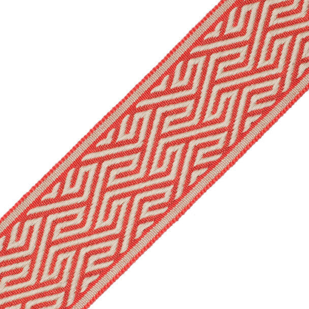 Labyrinth Border Trim by Samuel & Sons in Quince
