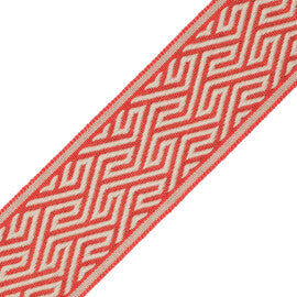 Labyrinth Border Trim by Samuel & Sons in Quince