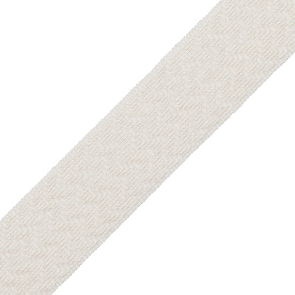 Seychelles Chevron Border Trim by Samuel & Sons in Pearl