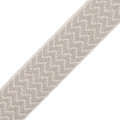 Seychelles Chevron Border Trim by Samuel & Sons in Sea Salt