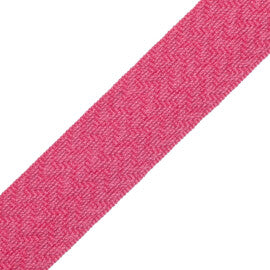 Seychelles Chevron Border Trim by Samuel & Sons in Beach Rose