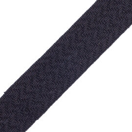 Seychelles Chevron Border Trim by Samuel & Sons in Onyx