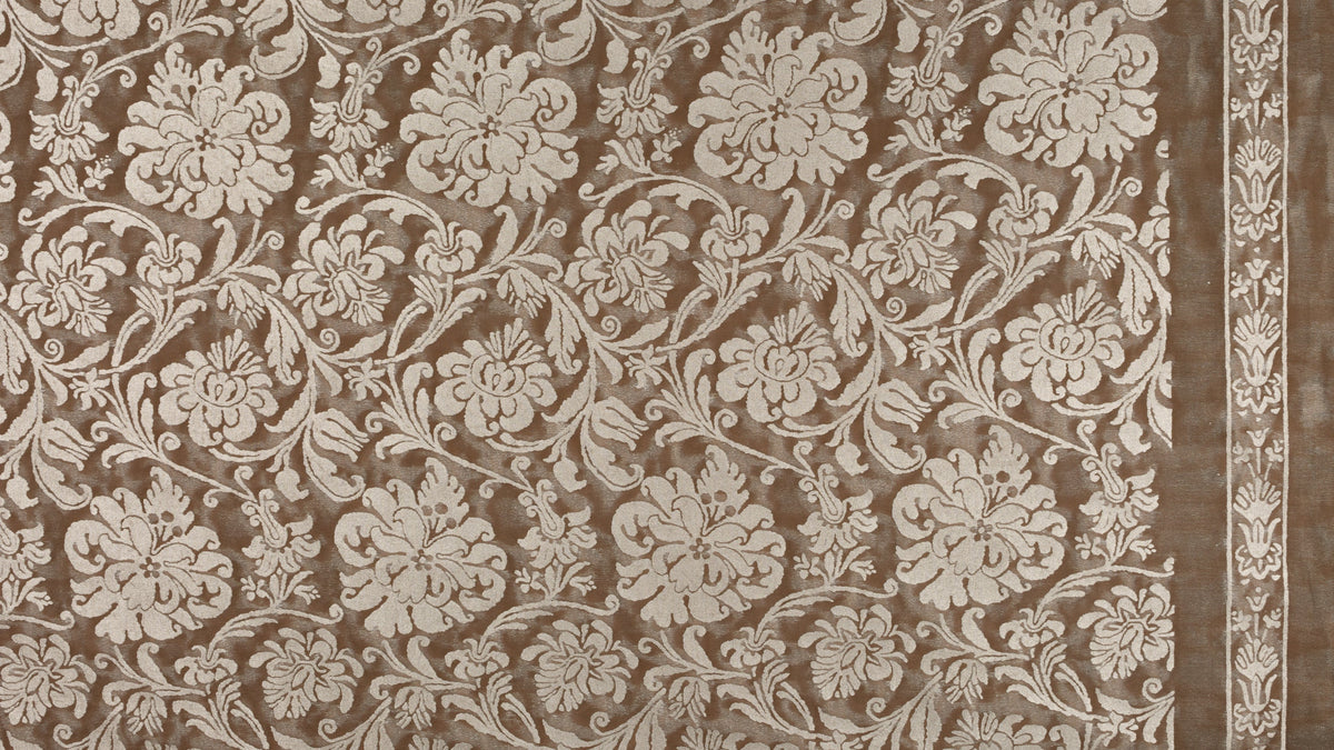 Cimarosa Grey, brown & silvery gold