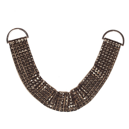Orion Studded Holdback by Samuel & Sons in Pewter