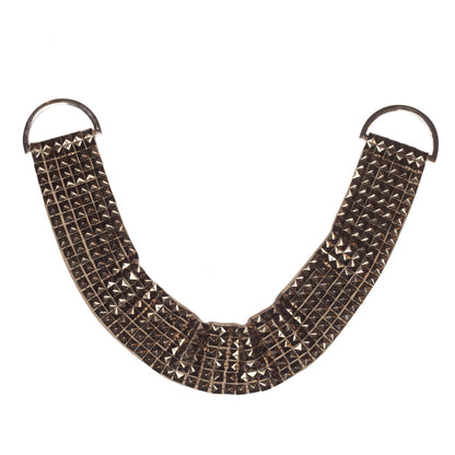 Orion Studded Holdback by Samuel & Sons in Pewter