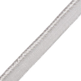 Whitney Cord With Tape Trim by Samuel & Sons in Silver