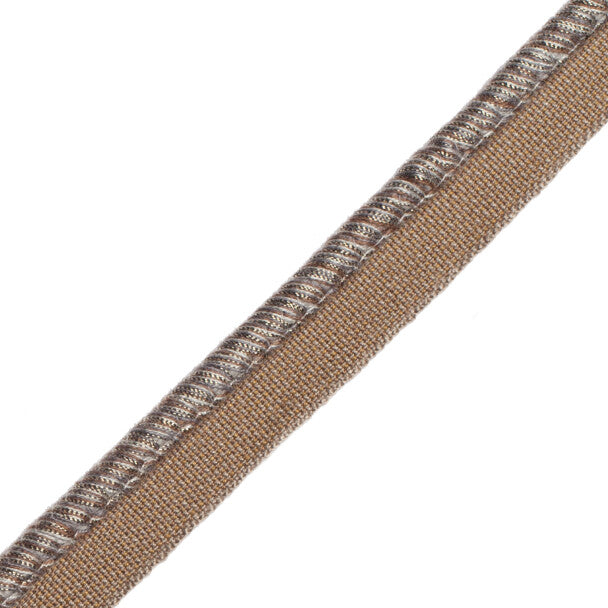 Whitney Cord With Tape Trim by Samuel & Sons in Tortoise Shell
