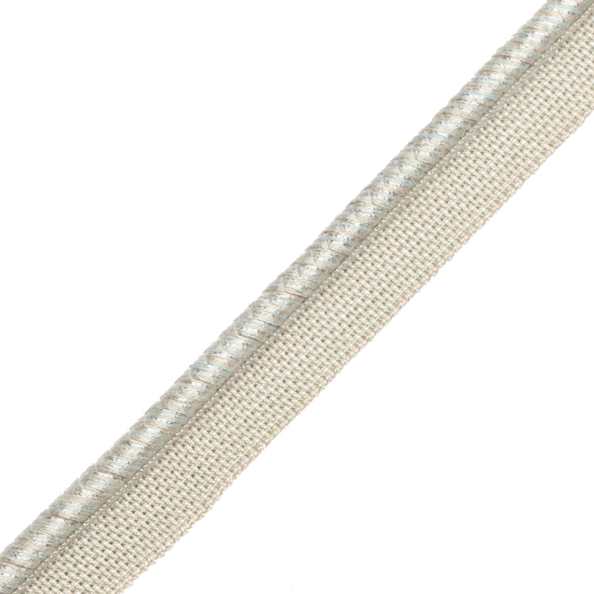 Whitney Cord With Tape Trim by Samuel & Sons in Seafoam