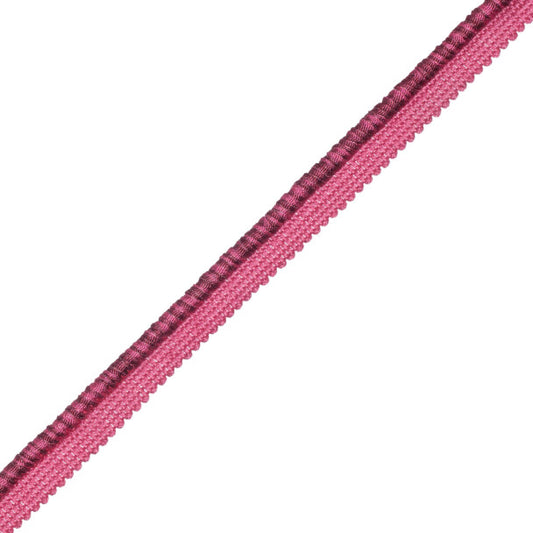 Céline Ombré Cord With Tape Trim by Samuel & Sons in Dahlia