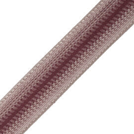 Céline Ombré Border Trim by Samuel & Sons in Fig