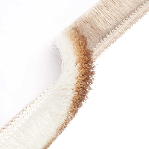 Céline Ombré Brush Fringe Trim by Samuel & Sons in Ecru
