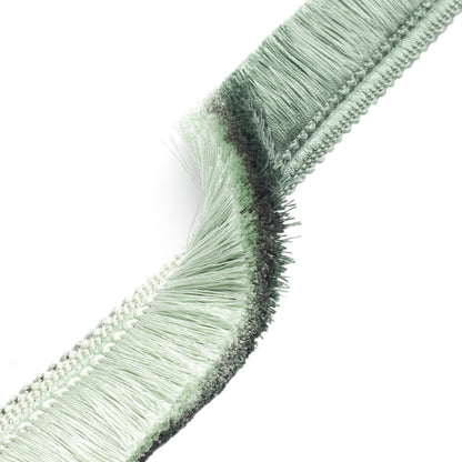Céline Ombré Brush Fringe Trim by Samuel & Sons in Geyser