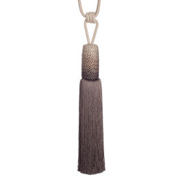 Céline Ombré Tassel Tieback by Samuel & Sons in Mushroom