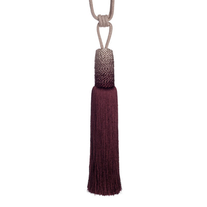 Céline Ombré Tassel Tieback by Samuel & Sons in Fig