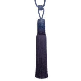 Céline Ombré Tassel Tieback by Samuel & Sons in Ink