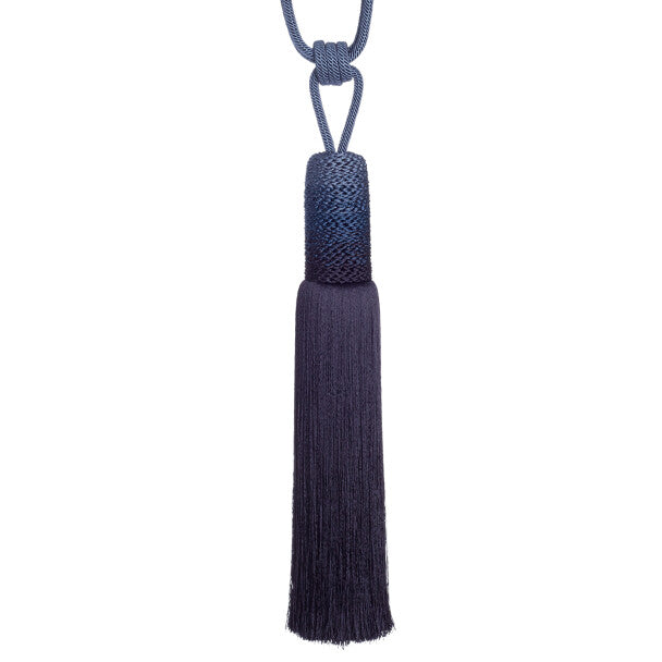 Céline Ombré Tassel Tieback by Samuel & Sons in Ink
