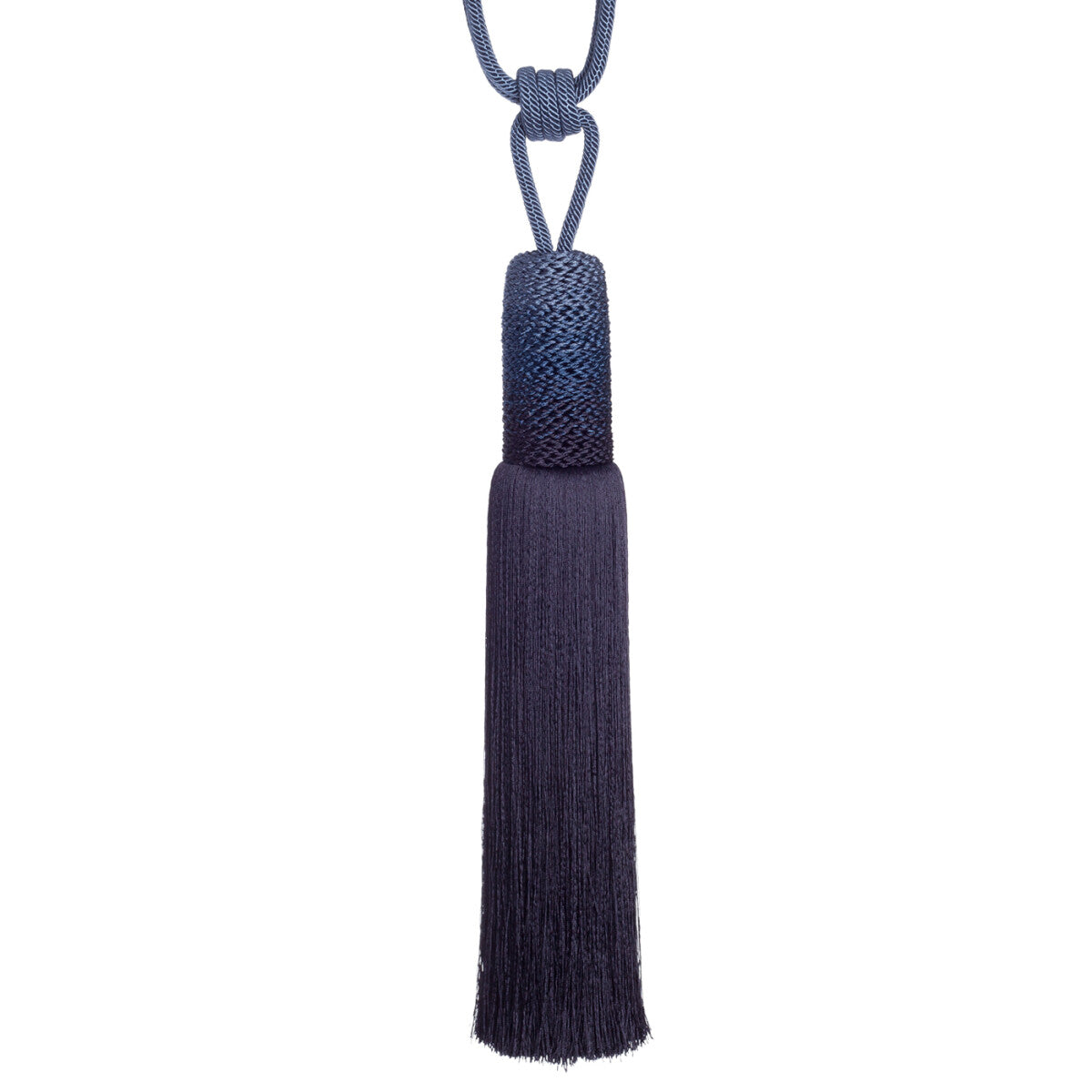 Céline Ombré Tassel Tieback by Samuel & Sons in Ink