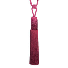 Céline Ombré Tassel Tieback by Samuel & Sons in Dahlia