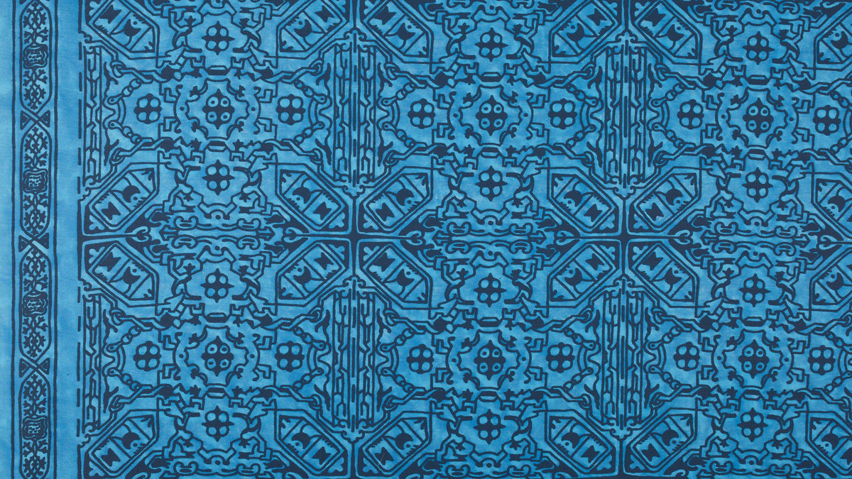 Moresco Turkish blue & navy