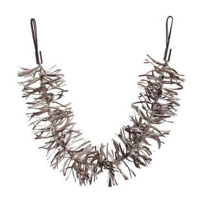 Celestial Feather Holdback by Samuel & Sons in Alloy