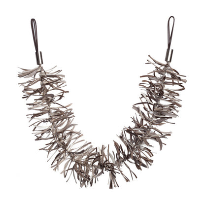 Celestial Feather Holdback by Samuel & Sons in Alloy