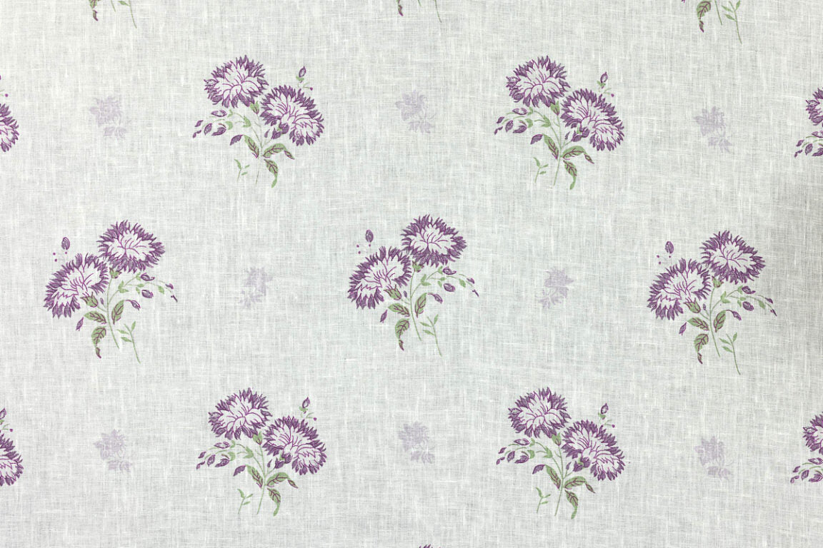 Freya Fabric by Raoul Textiles in Lavender