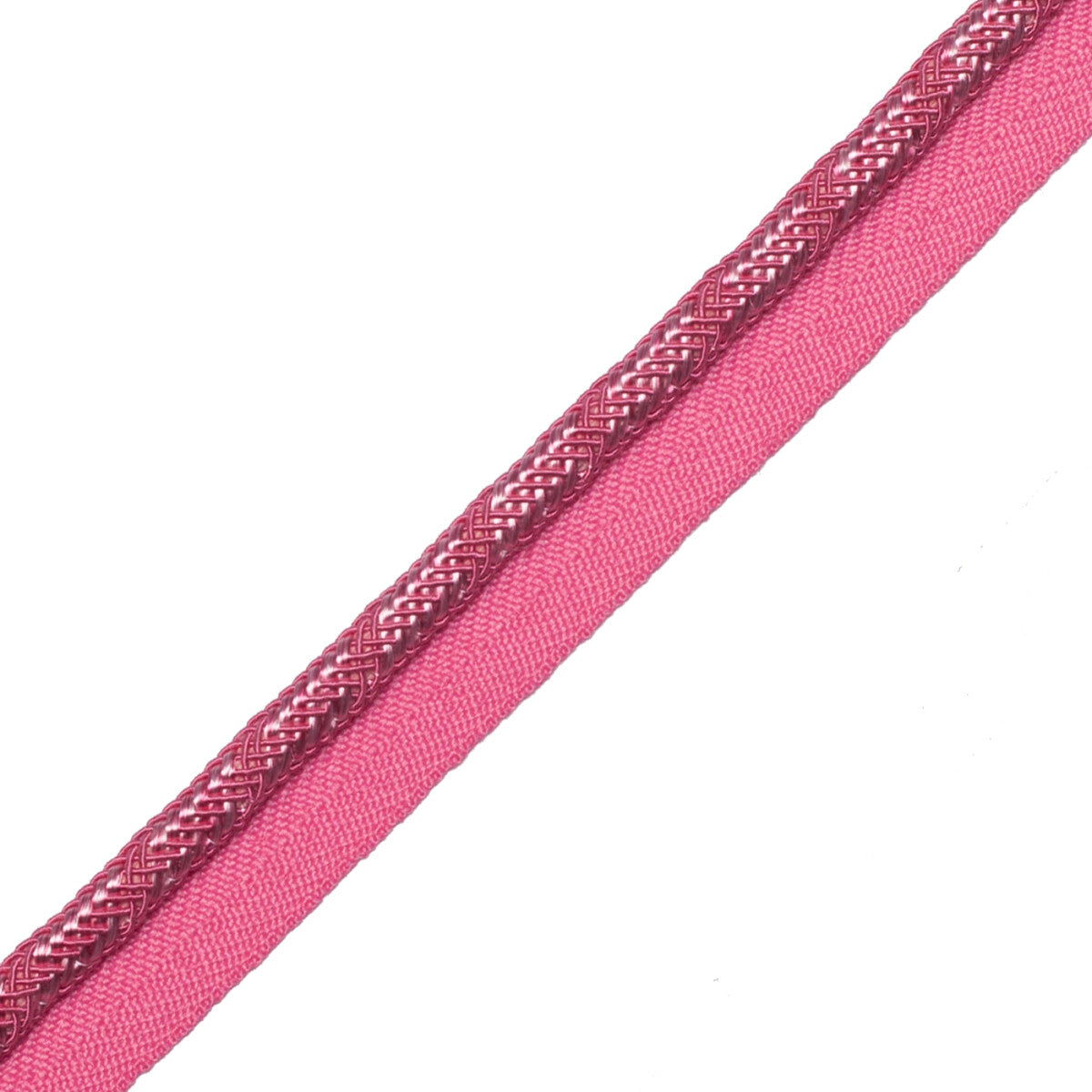 Calisto Cord With Tape Trim by Samuel & Sons in Azalea
