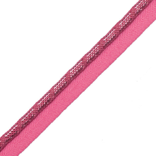 Calisto Cord With Tape Trim by Samuel & Sons in Azalea