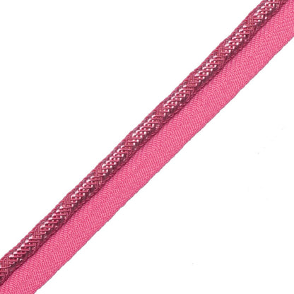 Calisto Cord With Tape Trim by Samuel & Sons in Azalea