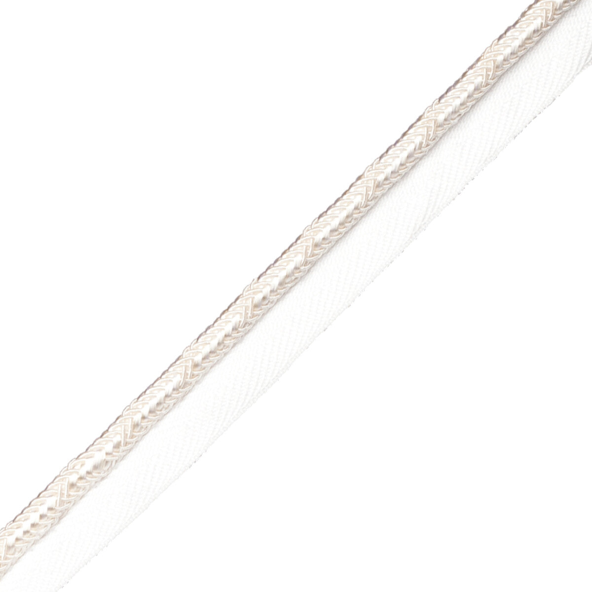 Calisto Cord With Tape Trim by Samuel & Sons in Alabaster