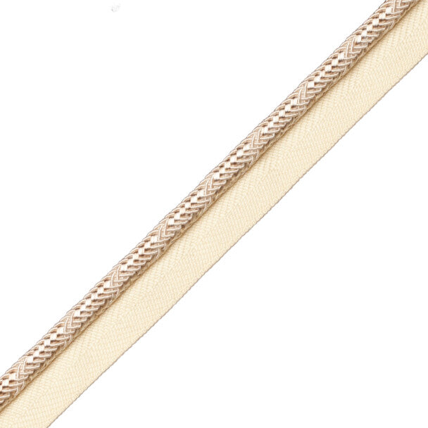 Calisto Cord With Tape Trim by Samuel & Sons in Bisque