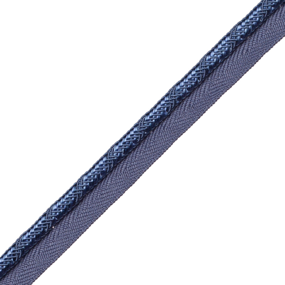 Calisto Cord With Tape Trim by Samuel & Sons in Ultramarine
