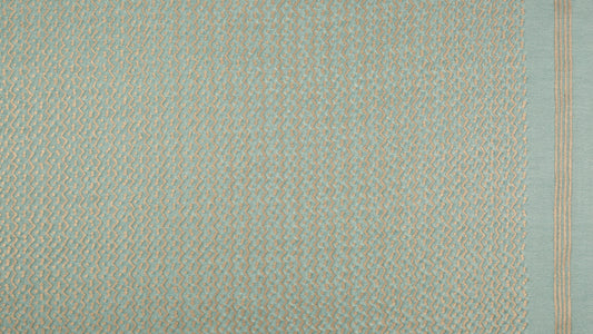 Tapa Aquamarine & silver