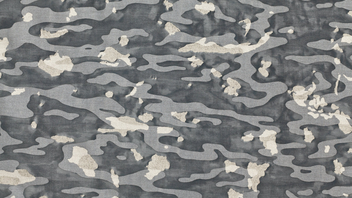 Camo Isole Fog, graphite & silver