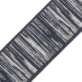 La Terre Printed Border Trim by Samuel & Sons in Ink