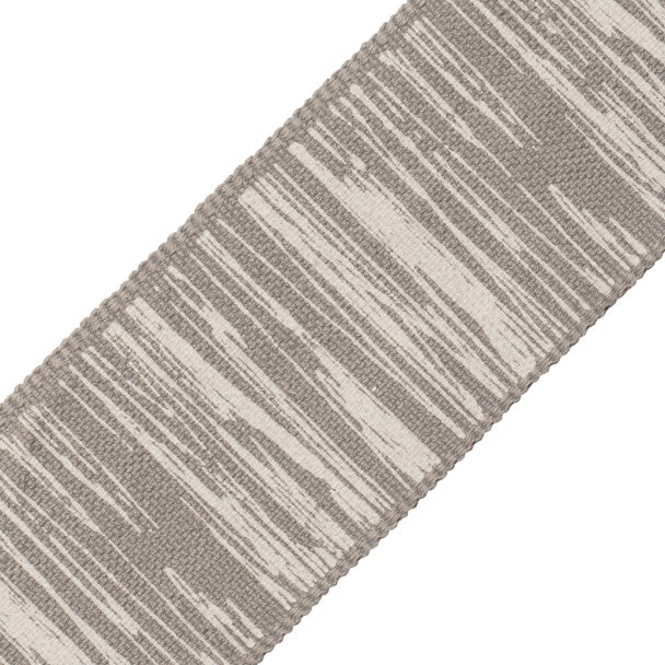 La Terre Printed Border Trim by Samuel & Sons in Pebble
