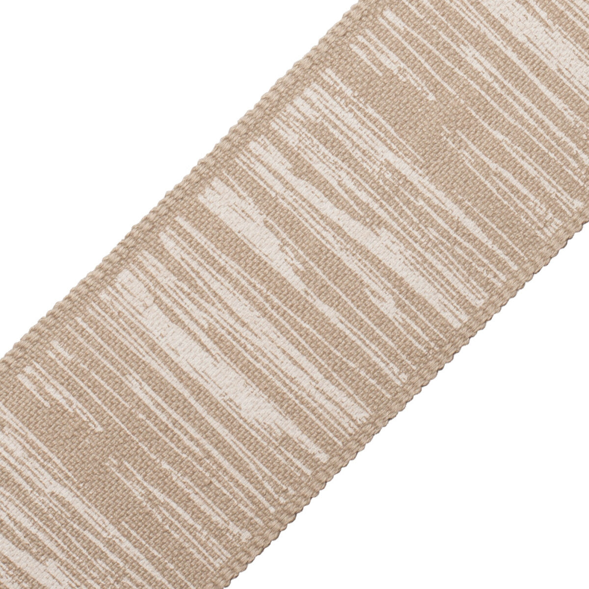 La Terre Printed Border Trim by Samuel & Sons in Flax