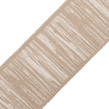 La Terre Printed Border Trim by Samuel & Sons in Flax