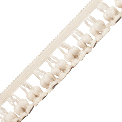 La Terre Onion Tassel Fringe Trim by Samuel & Sons in Canvas