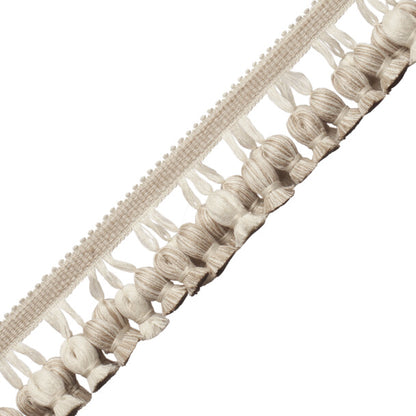 La Terre Onion Tassel Fringe Trim by Samuel & Sons in Limestone