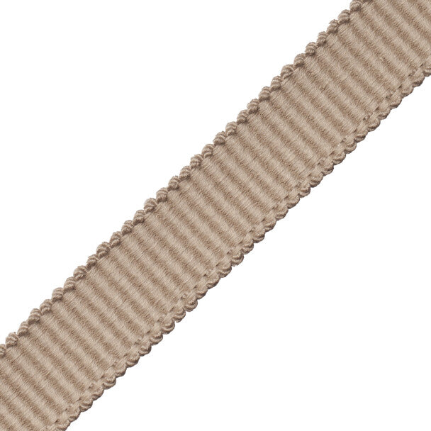La Terre Strie Border Trim by Samuel & Sons in Flax