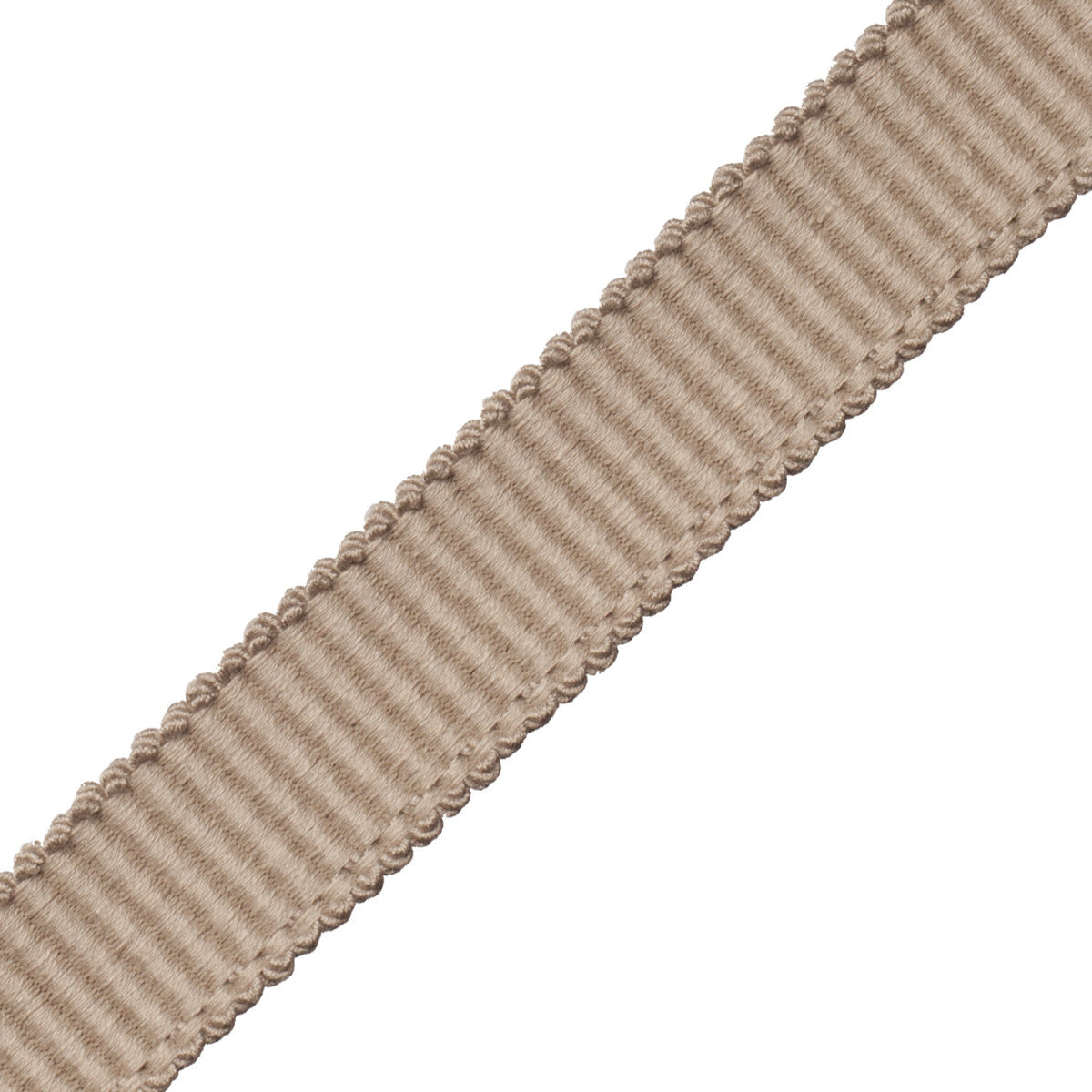 La Terre Strie Border Trim by Samuel & Sons in Flax